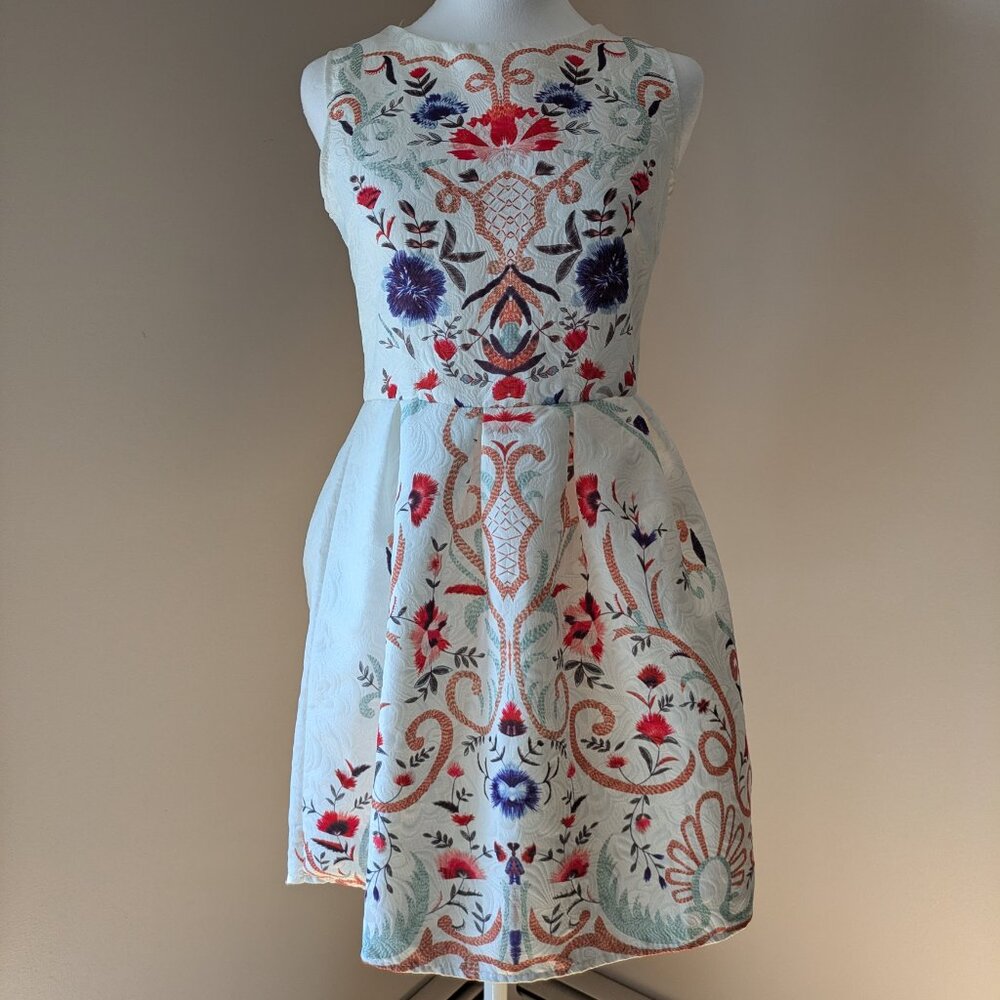 Folklore Floral Cocktail Dress